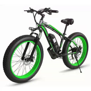 Electric Bicycle Lithium Tram Snow Electric Mountain Bike 21 Speed